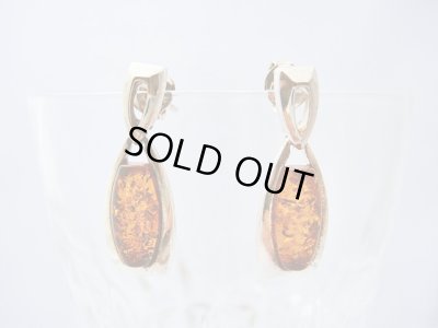 画像1: 【ＳＯＬＤ　ＯＵＴ　ありがとうございました！】【定価６１００円】（ギリシャ）琥珀ピアス