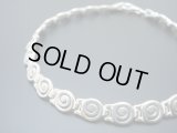 【ＳＯＬＤ　ＯＵＴ　ありがとうございました！】（ギリシャ）渦巻き模様のシルバーブレスレット