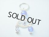 【ＳＯＬＤ　ＯＵＴ　ありがとうございました！】（ギリシャ）ダブルイーブルアイキーチェーン