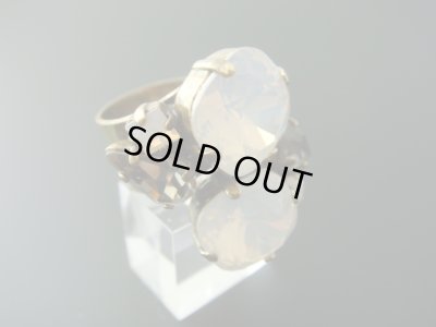 画像1: 【ＳＯＬＤ　ＯＵＴ　ありがとうございました！】（ギリシャ）スワロフスキー・キラキラリング