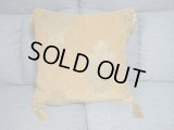 【ＳＯＬＤ　ＯＵＴ　ありがとうございました！】【ゆうパック】（ギリシャ雑貨）クッションカバー（オレンジ系）【ギリシャ刺繍・金糸】