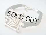 【ＳＯＬＤ　ＯＵＴ　ありがとうございました！】【５周年半額セール！】（ギリシャアクセサリー）渦巻き模様スクウェアブレスレット【メンズ＆レディース】【定価２５００円】