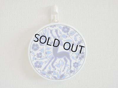 画像1: 【ＳＯＬＤ　ＯＵＴ　ありがとうございました！】【ギリシャ神話　アルテミス】（ギリシャ雑貨）タイルの壁飾り（コースター）シカのモチーフ