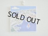 【ＳＯＬＤ　ＯＵＴ　ありがとうございました！】【ゆうパック】（ギリシャ雑貨）タイルの壁飾り（鍋敷）エーゲ海と港の風景