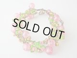 【ＳＯＬＤ　ＯＵＴ　ありがとうございました！】（ギリシャアクセサリー）スワロフスキー・トロピカルブレスレット