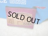 【ＳＯＬＤ　ＯＵＴ　ありがとうございました！】【ギリシャ神話】（ギリシャ雑貨）パルテノン神殿レザー小物入れ（サーモンピンク）