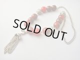 【ＳＯＬＤ　ＯＵＴ　ありがとうございました！】（ギリシャ雑貨）アメリカンチェリー色・渦巻き模様・コンボロイ