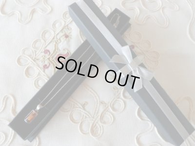 画像2: 【ＳＯＬＤ　ＯＵＴ　ありがとうございました！】【送料無料・ギフトBOX付き♪】（ギリシャジュエリー・アクセサリー）スクウェア琥珀（アンバー）シルバー９２５ネックレス【ギリシャ神話】