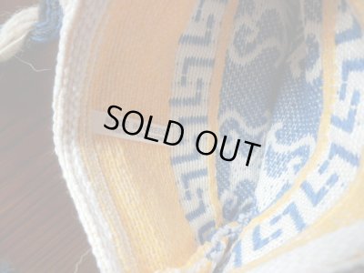 画像3: 【ＳＯＬＤ　ＯＵＴ　ありがとうございました！】（ギリシャ雑貨）メアンドロス模様・アンフォラ・ポシェット（小・白・中黄色）