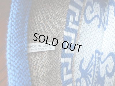 画像3: 【ＳＯＬＤ　ＯＵＴ　ありがとうございました！】（ギリシャ雑貨）メアンドロス模様・アンフォラ・ポシェット（大・青）