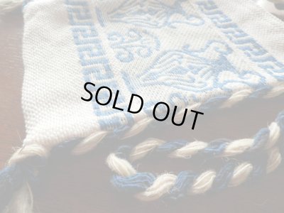 画像2: 【ＳＯＬＤ　ＯＵＴ　ありがとうございました！】（ギリシャ雑貨）メアンドロス模様・アンフォラ・ポシェット（小・白・中黄色）