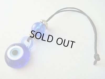 画像1: 【ＳＯＬＤ　ＯＵＴ　ありがとうございました！】（ギリシャ雑貨）ミクロ（小さい）イーブルアイ（ナザールボンジュウ）のお守り（インテリア雑貨）