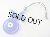 【ＳＯＬＤ　ＯＵＴ　ありがとうございました！】（ギリシャ雑貨）リボン付きイーブルアイ（ナザールボンジュウ）と渦巻き模様のお守り（インテリア雑貨）