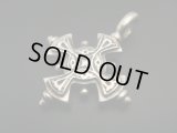 【ＳＯＬＤ　ＯＵＴ　ありがとうございました！】【お客様の声あり♪】（ギリシャアクセサリー）アンティーク調シルバー９２５・クロス（ギリシャ十字）ペンダントトップ