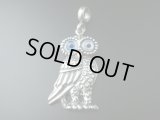 【ＳＯＬＤ　ＯＵＴ　ありがとうございました！】【知恵の象徴】（ギリシャアクセサリー）ふくろうシルバー９２５ペンダントトップ【アウトレット】