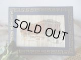 【ＳＯＬＤ　ＯＵＴ　ありがとうございました！】【お客様の声あり♪】【ギリシャ神話】（ギリシャ雑貨）アクロポリスの丘に建つパルテノン神殿のパピルス【メアンドロス模様】