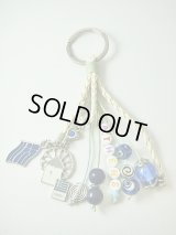 【ＳＯＬＤ　ＯＵＴ　ありがとうございました！】【お客様の声あり♪】（ギリシャアクセサリー）イーブルアイ（ナザールボンジュウ）・渦巻き模様・ミコノス島の風車・ギリシャ国旗のキーチェーン（キーホルダー）