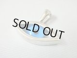 【ＳＯＬＤ　ＯＵＴ　ありがとうございました！】（ギリシャアクセサリー）マティ（目）型イーブルアイ（ナザールボンジュウ）シルバー９２５ペンダントトップ