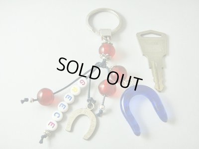 画像2: 【ＳＯＬＤ　ＯＵＴ　ありがとうございました！】（ギリシャアクセサリー）イーブルアイ（ナザールボンジュウ）と馬蹄・ＧＲＥＥＣＥキーチェーン（キーホルダー）