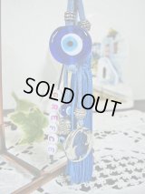 【ＳＯＬＤ　ＯＵＴ　ありがとうございました！】【ギリシャ神話】（ギリシャアクセサリー）イーブルアイ（ナザールボンジュウ）・メアンドロス模様・ドルフィン（イルカ）のキーチェーン（キーホルダー）Ａ≪６周年記念価格≫