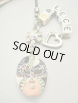 【ＳＯＬＤ　ＯＵＴ　ありがとうございました！】【お客様の声あり♪】（ギリシャアクセサリー）マスクマン肌色・ＧＲＥＥＣＥ携帯ストラップ≪６周年記念価格≫