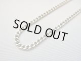 【ＳＯＬＤ　ＯＵＴ　ありがとうございました！】【送料無料・ギフトBOX付き♪】（ギリシャアクセサリー）シルバー９２５きへいチェーン（５０ｃｍ）ロジウム加工