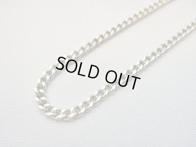 画像1: 【ＳＯＬＤ　ＯＵＴ　ありがとうございました！】【送料無料・ギフトBOX付き♪】（ギリシャアクセサリー）シルバー９２５きへいチェーン（５０ｃｍ）ロジウム加工