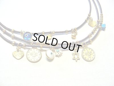 画像1: 【ＳＯＬＤ　ＯＵＴ　ありがとうございました！】トリプルレザーネックレス