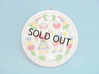 画像1: 【ＳＯＬＤ　ＯＵＴ　ありがとうございました！】（ギリシャ雑貨）タイルの壁飾り（コースター）【ゆうパック】