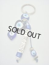 【ＳＯＬＤ　ＯＵＴ　ありがとうございました！】【楽天ランキング受賞！】（ギリシャアクセサリー）ダブルハートイーブルアイ（ナザールボンジュウ）・アテネキーチェーン