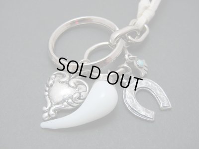 画像1: 【ＳＯＬＤ　ＯＵＴ　ありがとうございました！】【定価1900円】（イスラエル）マルチチャーム・キーチェーン（白）