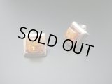 【ＳＯＬＤ　ＯＵＴ　ありがとうございました！】【５周年半額セール！】（ギリシャアクセサリー）琥珀スクウェアピアス【定価６５００円】