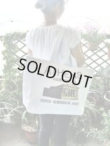 【ＳＯＬＤ　ＯＵＴ　ありがとうございました！】【ゆうパック】（ギリシャ雑貨）スポーツシューズやＡ４ファイルも入るパルテノン神殿マルチバッグ（白）【たっぷり収納♪】