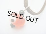 【ＳＯＬＤ　ＯＵＴ　ありがとうございました！】（ギリシャアクセサリー）イーブルアイ（ナザールボンジュウ）ネックレス（オレンジ）