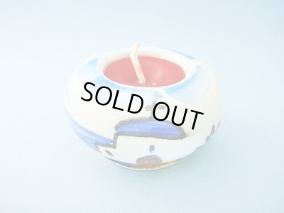 画像1: 【ＳＯＬＤ　ＯＵＴ　ありがとうございました！】（ギリシャ雑貨）エーゲ海と教会のキャンドル【ゆうパック】