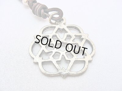 画像1: 【ＳＯＬＤ　ＯＵＴ　ありがとうございました！】【定価2100円】（イスラエル）六芒星（ろくぼうせい）シルバーネックレス