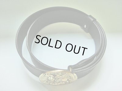 画像2: 【ＳＯＬＤ　ＯＵＴ　ありがとうございました！】≪バレンタイン（*^_^*）半額！セール≫【ゆうパック】（ギリシャ雑貨）アレキサンダー大王進軍ブロンズバックルベルト『贈り物にぴったりな専用の巾着袋付き！』【定価９８００円】