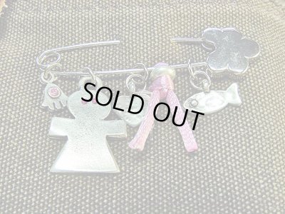 画像1: 【ＳＯＬＤ　ＯＵＴ　ありがとうございました！】【定価1900円】（イスラエル）飾りピンブローチ（ピンク）