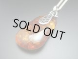 【ＳＯＬＤ　ＯＵＴ　ありがとうございました！】【送料無料】（ギリシャアクセサリー）琥珀ネックレス