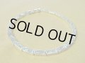 【SOLD OUT ありがとうございました!】(ギリシャアクセサリー)メアンドロス・シルバーブレスレット(細)
