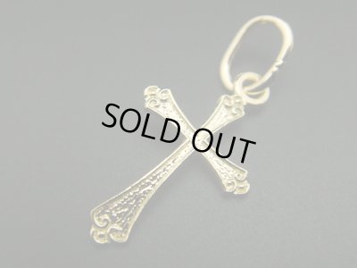 画像1: 【ＳＯＬＤ　ＯＵＴ　ありがとうございました！】（ギリシャアクセサリー）ビザンチン風１４Ｋゴールド・クロスペンダントトップ