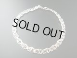 【ＳＯＬＤ　ＯＵＴ　ありがとうございました！】（ギリシャアクセサリー）渦巻き模様のシルバーブレスレット