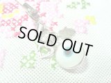 【ＳＯＬＤ　ＯＵＴ　ありがとうございました！】ハムサ・イーブルアイ携帯ストラップ（白・シルバー）