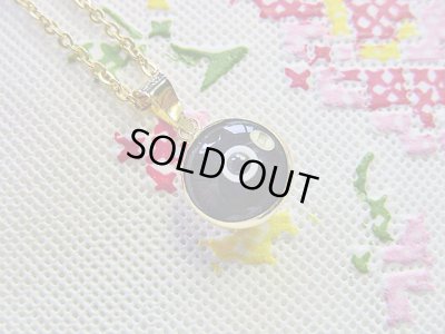 画像1: 【ＳＯＬＤ　ＯＵＴ　ありがとうございました！】イーブルアイネックレス（黒）