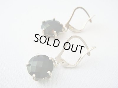 画像1: 【ＳＯＬＤ　ＯＵＴ　ありがとうございました！】【お客様の声あり♪】【４０％オフセール！】（ギリシャアクセサリー）ブラックオニキスピアス【定価１１３００円】