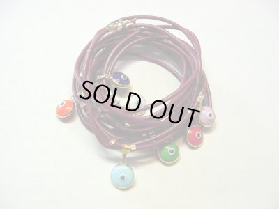 画像1: 【ＳＯＬＤ　ＯＵＴ　ありがとうございました！】イーブルアイチャームズブレスレット・赤