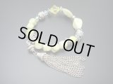 【ＳＯＬＤ　ＯＵＴ　ありがとうございました！】（ギリシャ雑貨）ブレスレット型コンボロイ（黄緑）