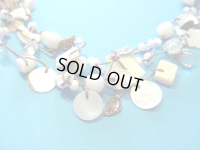 画像1: 【ＳＯＬＤ　ＯＵＴ　ありがとうございました！】【定価３２００円】（トルコ）カラフルビーズネックレス（白）