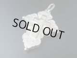 【ＳＯＬＤ　ＯＵＴ　ありがとうございました！】（ギリシャアクセサリー）イエス・キリストと聖母マリアのシルバークロスペンダントトップ【一点もの】