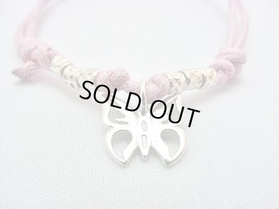 画像1: 【ＳＯＬＤ　ＯＵＴ　ありがとうございました！】【定価3000円】（イスラエル）バタフライブレスレット（ピンク）